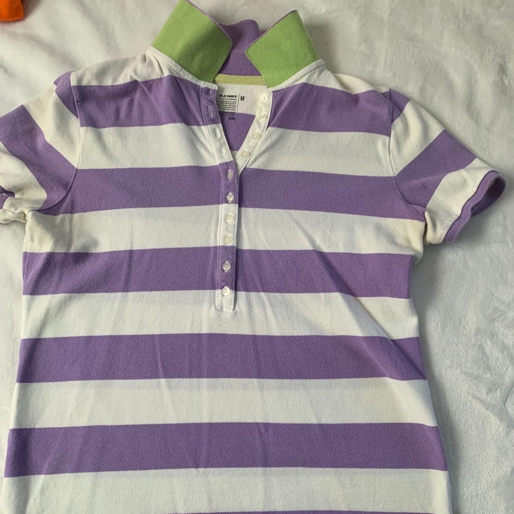 Striped Golf Shirt